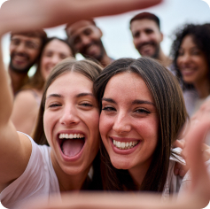 Girls Smiling