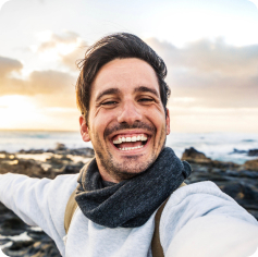 Man Smiling